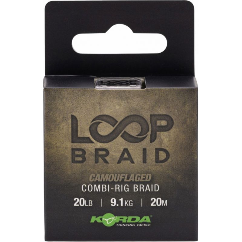 PLECIONKA KORDA LOOP BRAID 20lb / 9.1kg PLECIONKA KORDA LOOP BRAID 20lb / 9.1kg