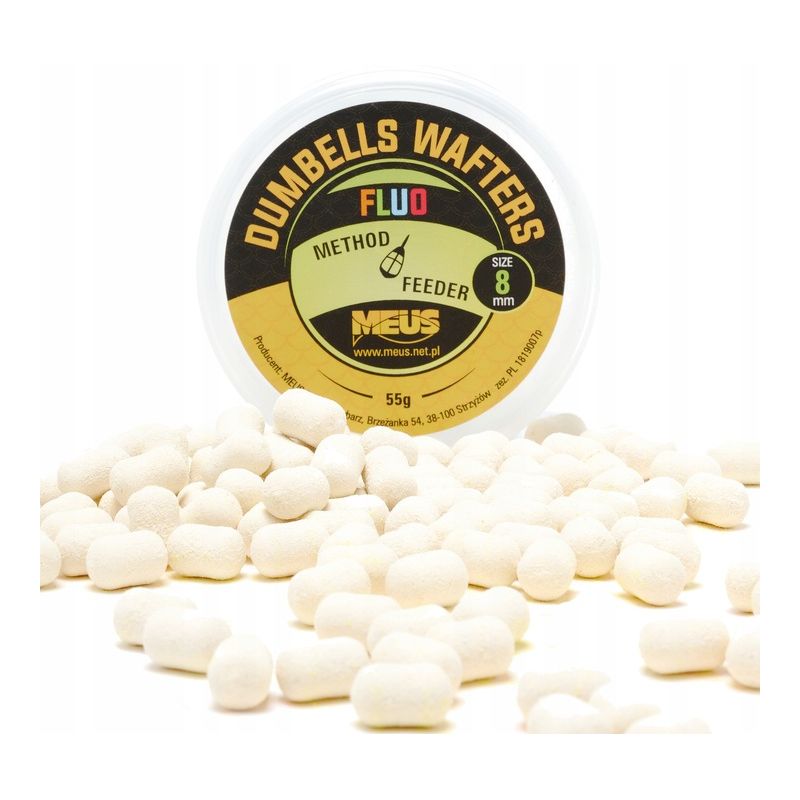 DUMBELLS MEUS WAFTERS FLUO 8mm 55g CZOSNEK DUMBELLS MEUS WAFTERS FLUO 8mm 55g CZOSNEK