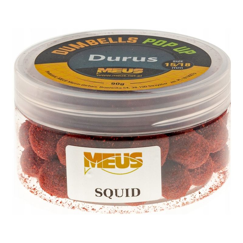DUMBELLS MEUS POP UP DURUS 15/18mm 90G SQUID