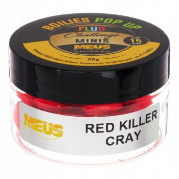 KULKI MEUS POP UP FLUO CHALLENGE 12MM RED KILLER