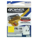HACZYKI Z PRZYPONEM OWNER RL116 FEEDER 6 0,18mm