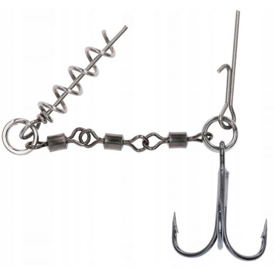 DOZBROJKA MIKADO JAWS EVO DOUBLE KRĘTLIK 25kg 1/0 DOZBROJKA MIKADO JAWS EVO DOUBLE KRĘTLIK 25kg 1/0