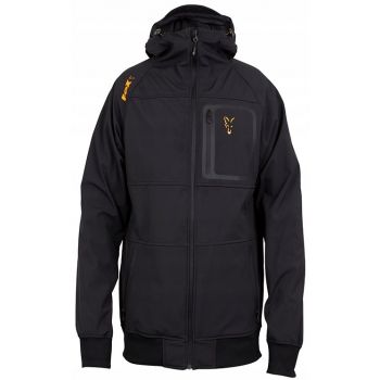 KURTKA FOX COLL BLACK ORANGE SHELL HOODIE S