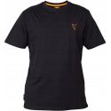 KOSZULKA T-SHIRT FOX COLL BLACK ORANGE ROZMIAR M