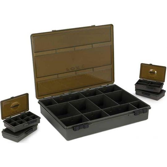 PUDEŁKO FOX EOS CARP LOADED MEDIUM TACKLE BOX L PUDEŁKO FOX EOS CARP LOADED MEDIUM TACKLE BOX L