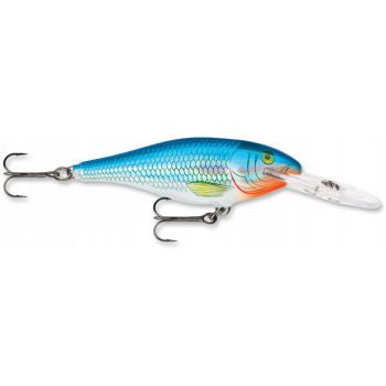 WOBLER RAPALA SHAD RAP 9cm HOLO BLUE SHINER