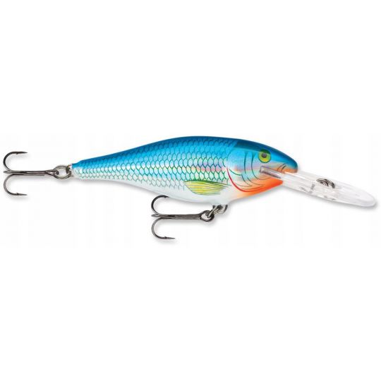 WOBLER RAPALA SHAD RAP 9cm HOLO BLUE SHINER