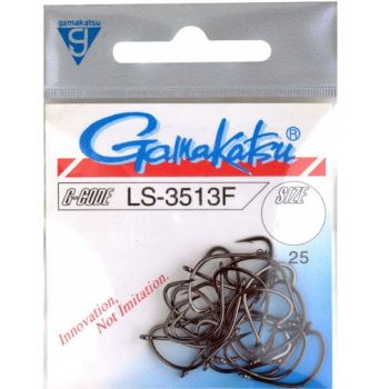HACZYKI GAMAKATSU LS-3513F HOOKS BLACK  2