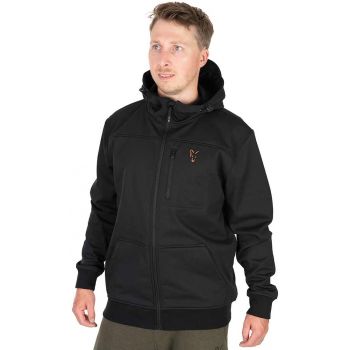 KURTKA FOX COLLECTION SOFT SHELL BLACK ORANGE S