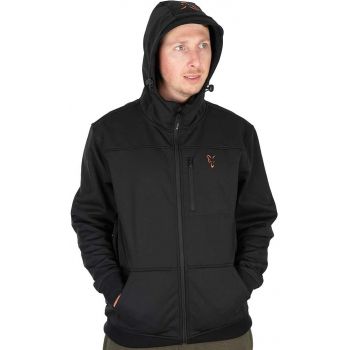 KURTKA FOX COLLECTION SOFT SHELL BLACK ORANGE S