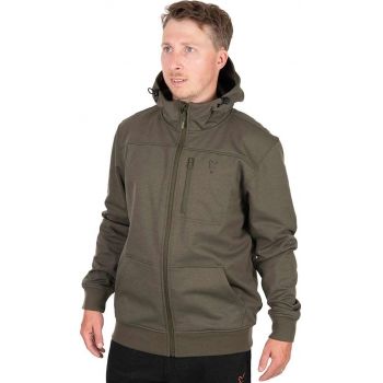 KURTKA FOX COLLECTION SOFT SHELL BLACK GREEN L