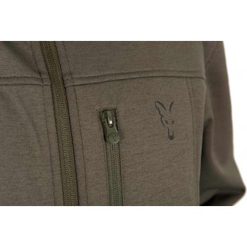 KURTKA FOX COLLECTION SOFT SHELL BLACK GREEN L