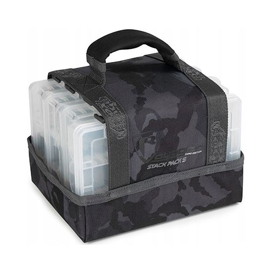 TORBA FOX RAGE Z PUDEŁKAMI VOYAGER CAMO STACK L TORBA FOX RAGE Z PUDEŁKAMI VOYAGER CAMO STACK L