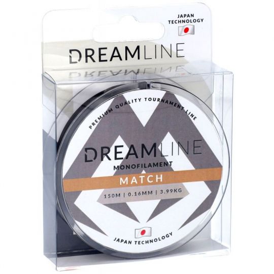 ŻYŁKA MIKADO DREAMLINE MATCH 150m 0.18mm CZARNA ŻYŁKA MIKADO DREAMLINE MATCH 150m 0.18mm CZARNA