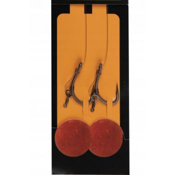 PRZYPON FOX CURVE SHORT FLUORO D-RIG 2 30lb