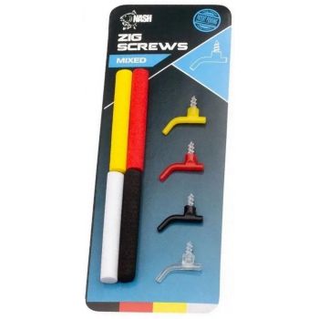 POZYCJONERY NASH DO ZIG RIG Z WKRĘTEM ZIG SCREWS