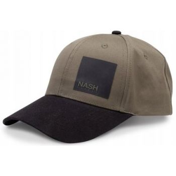CZAPKA Z DASZKIEM NASH SQUARE PRINT CAP GREEN