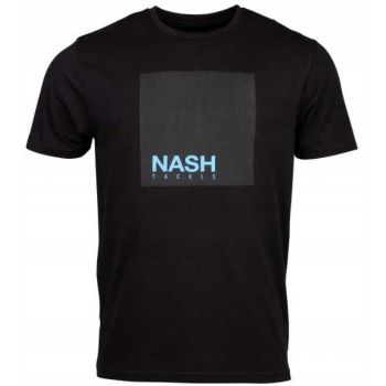 KOSZULKA NASH ELASTA BREATHE BLACK T-SHIRT ROZM S