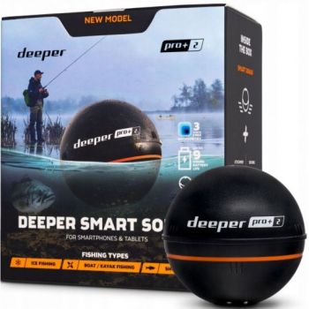 ECHOSONDA DEEPER PRO + 2 ORYGINAL SONAR WIFI NEW