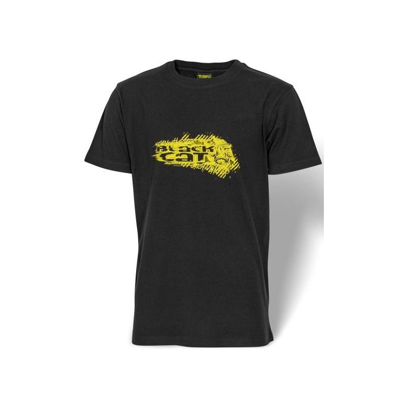 KOSZULKA BLACK CAT T-SHIRT CZARNY ROZM S KOSZULKA BLACK CAT T-SHIRT CZARNY ROZM S