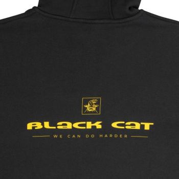 BLUZA BLACK CAT ZIPPER CZARNA ROZM XXL