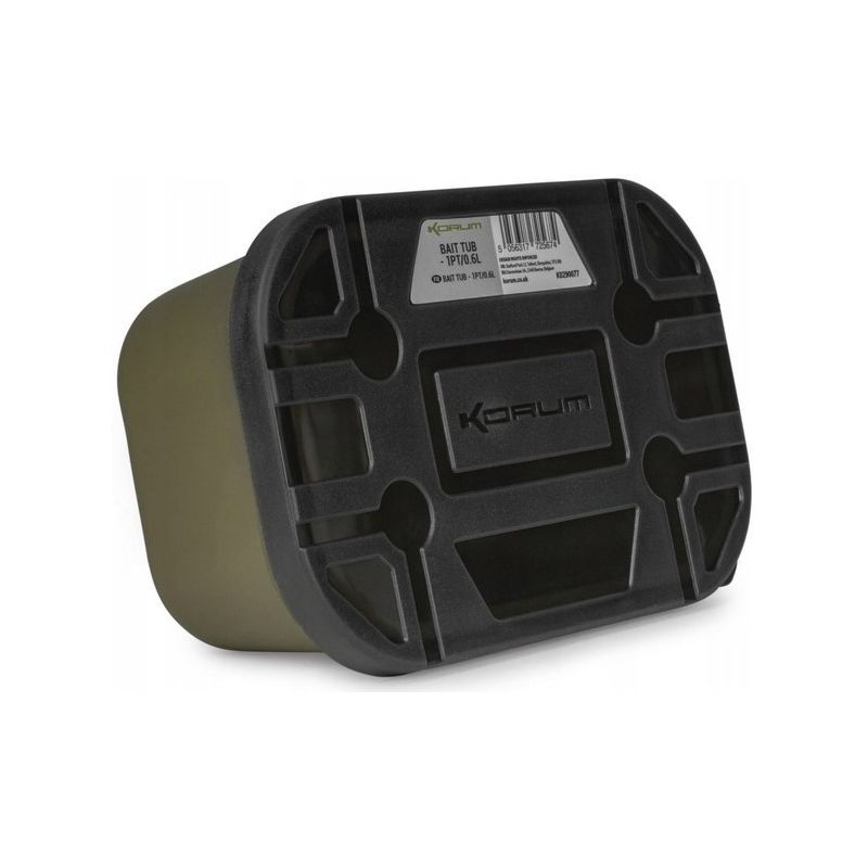 PUDEŁKO KORUM BAIT TUB 0.6l PUDEŁKO KORUM BAIT TUB 0.6l