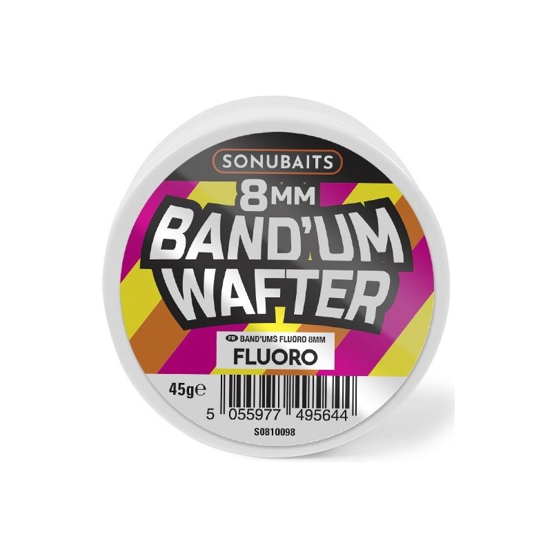 PRZYNĘTA SONUBAITS BAND'UM WAFTERS FLUORO 8mm PRZYNĘTA SONUBAITS BAND'UM WAFTERS FLUORO 8mm