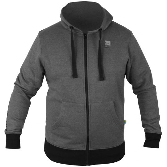 BLUZA PRESTON GREY ZIP HOODIE XXL BLUZA PRESTON GREY ZIP HOODIE XXL