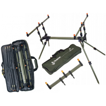 STANOWISKO MIKADO THREELINER NA 3 WĘDKI ROD POD ST