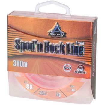PLECIONKA ANACONDA SPOD'N ROCK ORANGE 300m 0,20mm