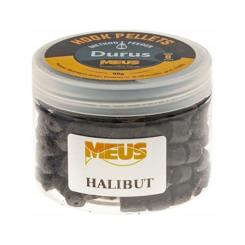 PELLET MEUS DURUS 8mm NA WŁOS 90g HALIBUT PELLET MEUS DURUS 8mm NA WŁOS 90g HALIBUT