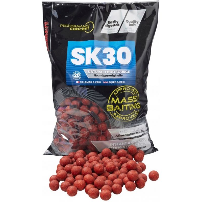 KULKI STARBAITS PC SK30 MASS BAITING 20mm 3kg KULKI STARBAITS PC SK30 MASS BAITING 20mm 3kg