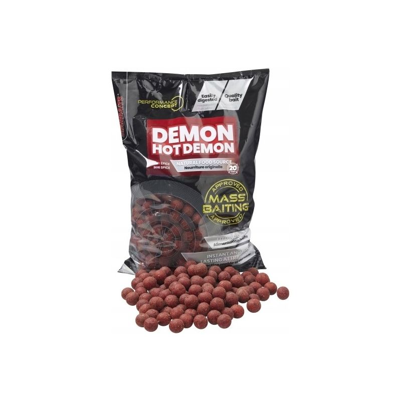 KULKI STARBAITS HOT DEMON MASS BAITING 20mm 3kg KULKI STARBAITS HOT DEMON MASS BAITING 20mm 3kg