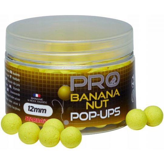 KULKI STARBAITS BANANA NUT POP UP 12mm 50g KULKI STARBAITS BANANA NUT POP UP 12mm 50g
