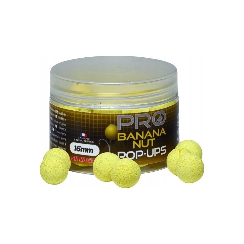 KULKI STARBAITS BANANA NUT POP UP 16mm 50g KULKI STARBAITS BANANA NUT POP UP 16mm 50g