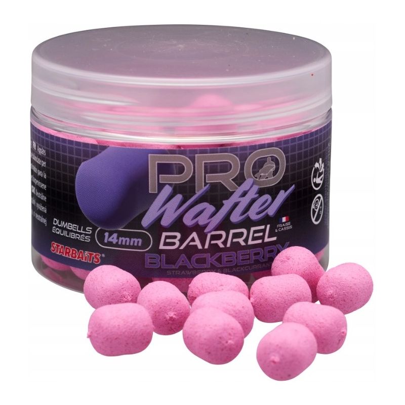 KULKI STARBAITS BLACKBERRY WAFTERS BARREL 14mm 50g KULKI STARBAITS BLACKBERRY WAFTERS BARREL 14mm 50g