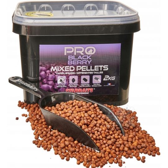 PELLET STARBAITS BLACKBERRY MIXED 2kg WIADRO PELLET STARBAITS BLACKBERRY MIXED 2kg WIADRO
