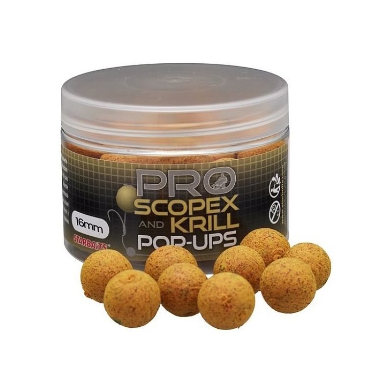 KULKI STARBAITS SCOPEX KRILL POP UP 16mm 50g KULKI STARBAITS SCOPEX KRILL POP UP 16mm 50g