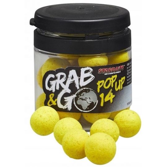 KULKI STARBAITS GRAB & GO POP UP 14mm ANANAS KULKI STARBAITS GRAB & GO POP UP 14mm ANANAS