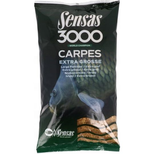 ZANĘTA SENSAS 3000 CARPES EXTRA GROSSE 1kg
