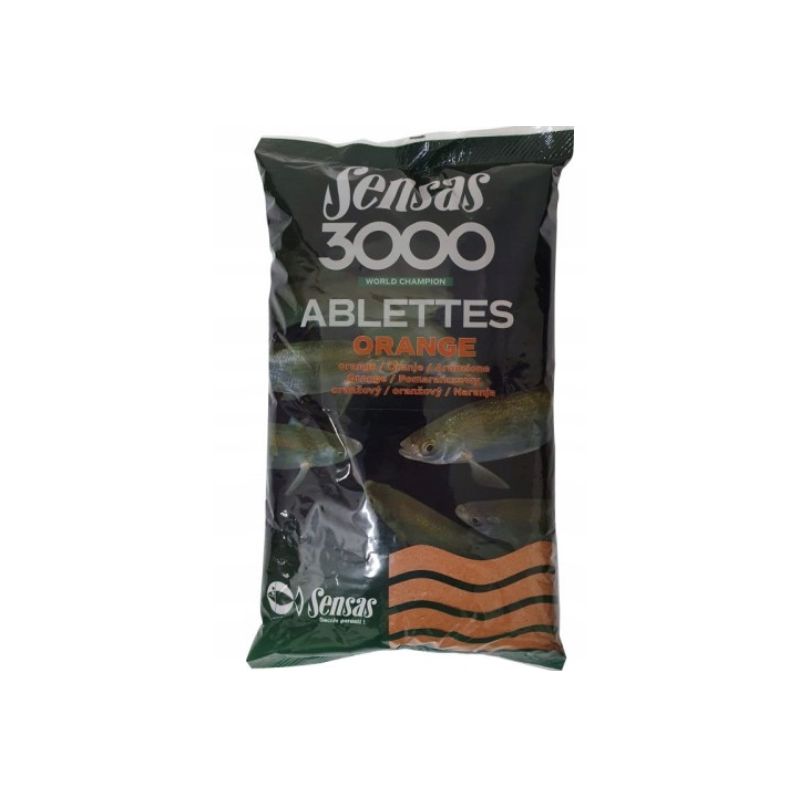 ZANĘTA SENSAS 3000 ABLETTES ORANGE 1kg ZANĘTA SENSAS 3000 ABLETTES ORANGE 1kg