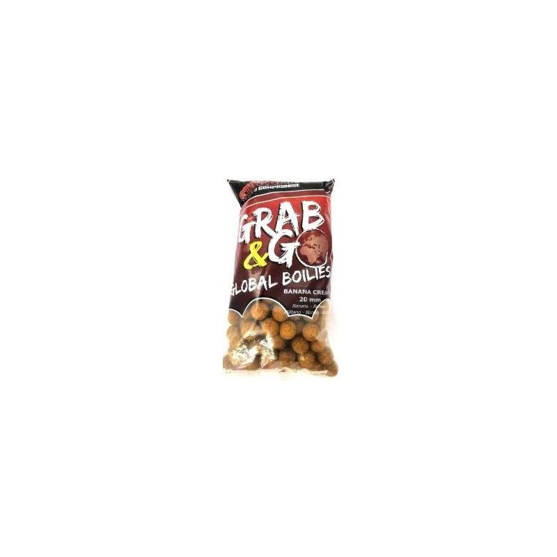 KULKI STARBAITS GRAB&GO 1kg 20mm BANAN KULKI STARBAITS GRAB&GO 1kg 20mm BANAN