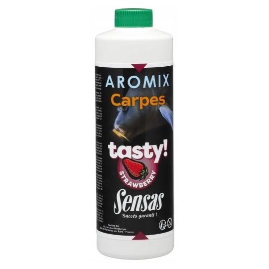 ATRAKTOR W PŁYNIE SENSAS AROMIX CARP TRUSKAWKA 500 ATRAKTOR W PŁYNIE SENSAS AROMIX CARP TRUSKAWKA 500