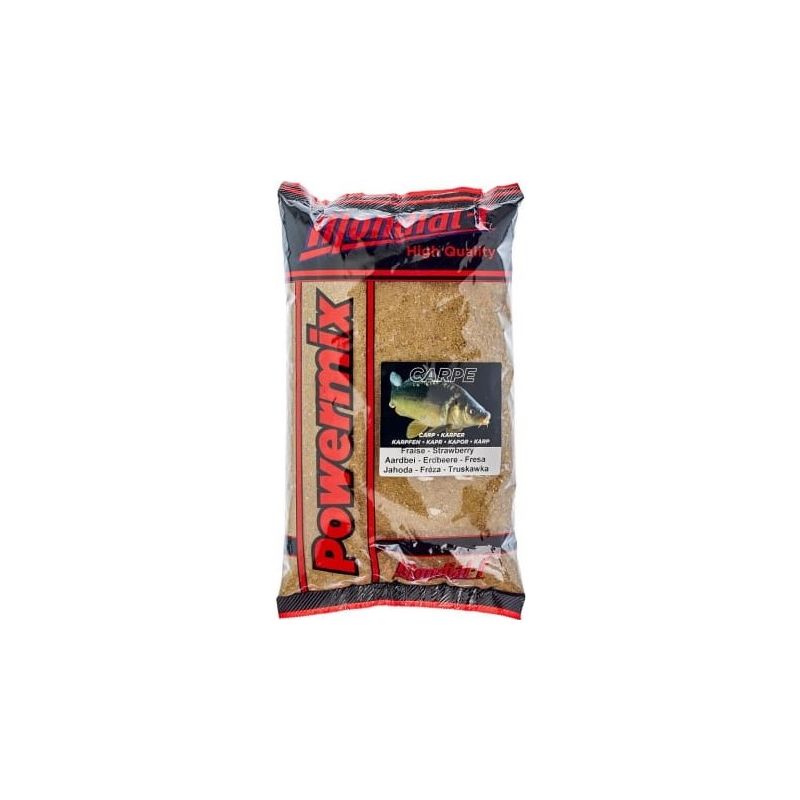 ZANĘTA MONDIAL-F POWERMIX KARP TRUSKAWKA 1kg ZANĘTA MONDIAL-F POWERMIX KARP TRUSKAWKA 1kg