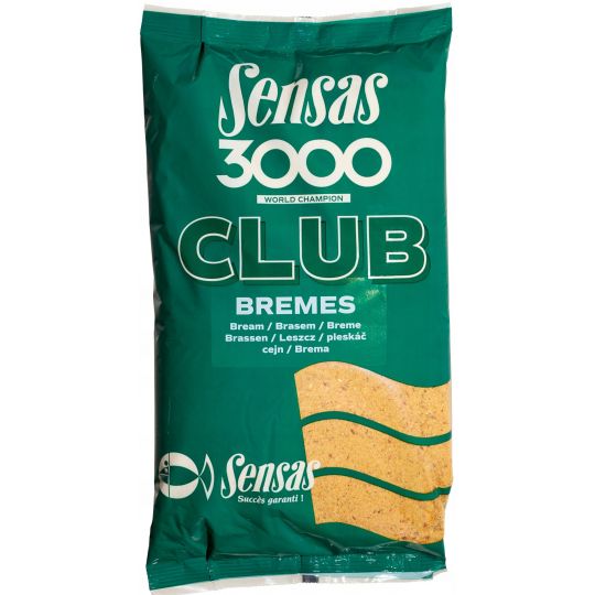 ZANĘTA SENSAS 3000 CLUB BREMES 1kg ZANĘTA SENSAS 3000 CLUB BREMES 1kg