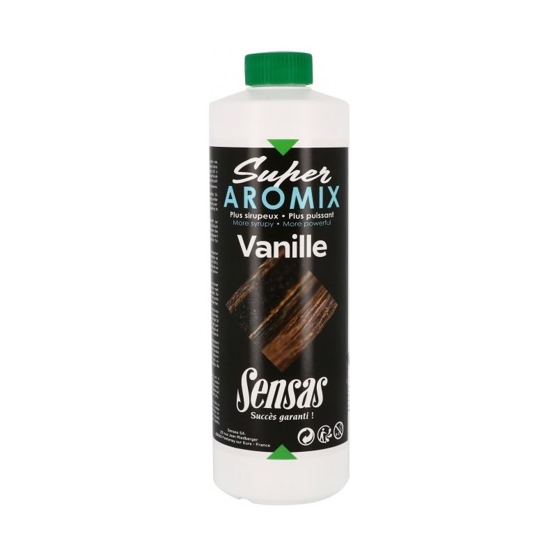 ATRAKTOR W PŁYNIE SENSAS SUPER AROMIX VANILLE 500m ATRAKTOR W PŁYNIE SENSAS SUPER AROMIX VANILLE 500m