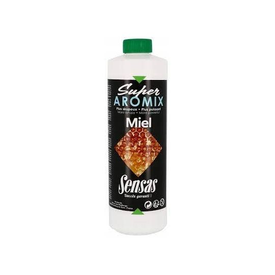 ATRAKTOR W PŁYNIE SENSAS SUPER AROMIX MIÓD 500ml ATRAKTOR W PŁYNIE SENSAS SUPER AROMIX MIÓD 500ml