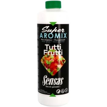 ATRAKTOR W PŁYNIE SENSAS SUPER AROMIX TUTTI FRUTTI