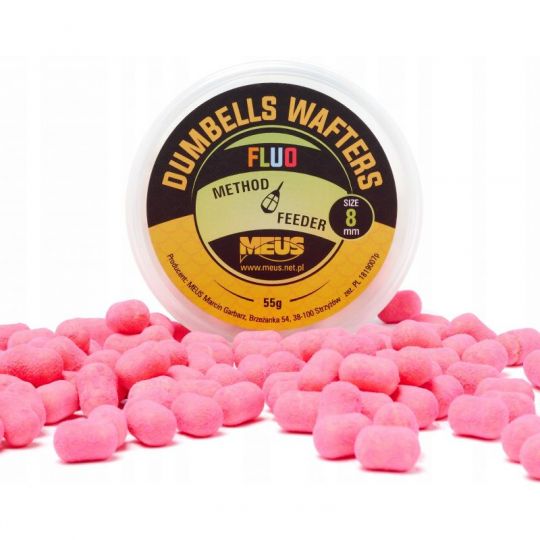 DUMBELLS MEUS WAFTERS FLUO 8mm 55g MORWA DUMBELLS MEUS WAFTERS FLUO 8mm 55g MORWA