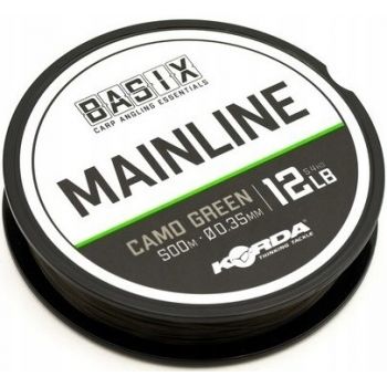 ŻYŁKA KORDA BASIX MAIN LINE 0,40mm 500m CAMO GREEN